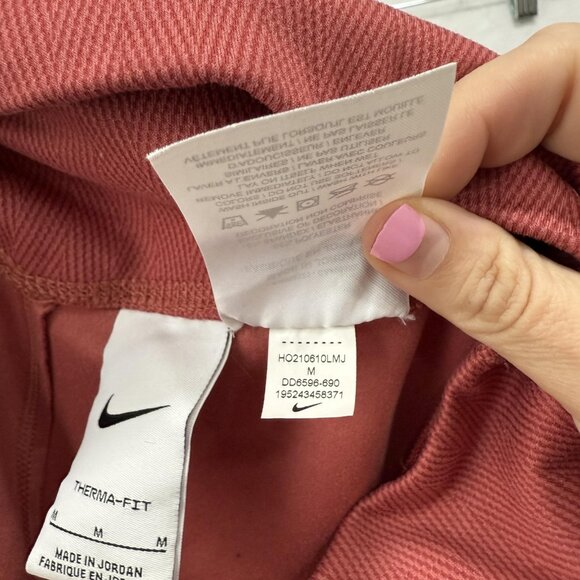Nike Therma-Fit Leggings Womens Medium High Rise Athletic Yoga Pants DD6596-690 - Picture 7 of 10